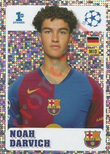 246 Noah Darvich (FC Barcelona) – UEFA Champions League 2024-2025 Topps