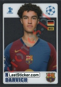 246c Noah Darvich (FC Barcelona) – UEFA Champions League 2024-2025 Topps