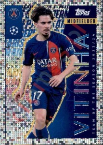 10 Vitinha (Paris Saint-Germain) – UEFA Champions League 2024-2025 Topps