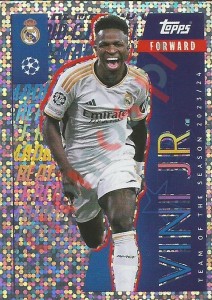 15 Vini Jr. (Real Madrid CF) – UEFA Champions League 2024-2025 Topps