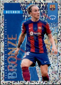 17 Lucy Bronze (FC Barcelona) – UEFA Champions League 2024-2025 Topps