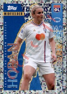 23 Lindsey Horan (Olympique Lyonnais) – UEFA Champions League 2024-2025 Topps