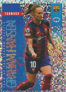 24 Caroline Graham Hansen (FC Barcelona) – UEFA Champions League 2024-2025 Topps