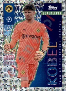 4 Gregor Kobel (Borussia Dortmund) – UEFA Champions League 2024-2025 Topps