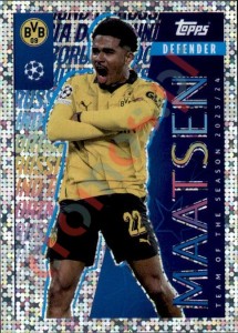 8 Ian Maatsen (Borussia Dortmund) – UEFA Champions League 2024-2025 Topps