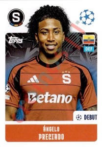 425 Ángelo Preciado – UEFA Champions League 2024-2025 Topps