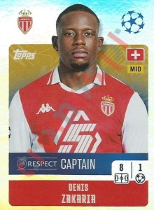 53 Denis Zakaria (Captain) – UEFA Champions League 2024-2025 Topps