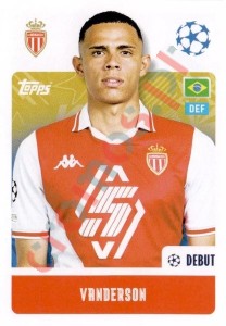 55 Vanderson – UEFA Champions League 2024-2025 Topps