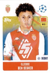 60 Eliesse Ben Seghir – UEFA Champions League 2024-2025 Topps