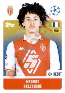 61 Maghnes Akliouche – UEFA Champions League 2024-2025 Topps