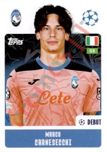 78 Marco Carnesecchi – UEFA Champions League 2024-2025 Topps