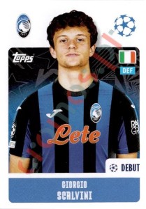 79 Giorgio Scalvini – UEFA Champions League 2024-2025 Topps