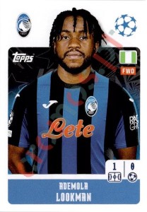 86 Ademola Lookman – UEFA Champions League 2024-2025 Topps