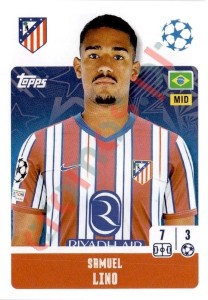 94 Samuel Lino – UEFA Champions League 2024-2025 Topps