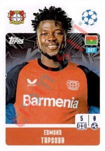 102 Edmond Tapsoba – UEFA Champions League 2024-2025 Topps