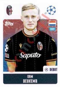 116 Sam Beukema – UEFA Champions League 2024-2025 Topps