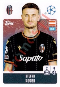 117 Stefan Posch – UEFA Champions League 2024-2025 Topps