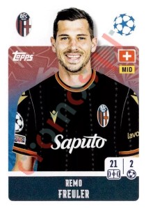 118 Remo Freuler – UEFA Champions League 2024-2025 Topps