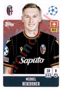 119 Michel Aebischer – UEFA Champions League 2024-2025 Topps