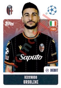 120 Riccardo Orsolini – UEFA Champions League 2024-2025 Topps