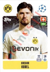 126 Gregor Kobel – UEFA Champions League 2024-2025 Topps
