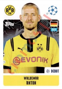 129 Waldemar Anton – UEFA Champions League 2024-2025 Topps
