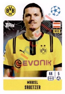 130 Marcel Sabitzer – UEFA Champions League 2024-2025 Topps