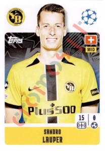 437 Sandro Lauper – UEFA Champions League 2024-2025 Topps