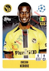 438 Cheikh Niasse – UEFA Champions League 2024-2025 Topps