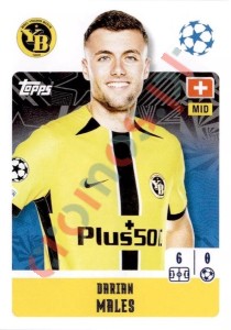 439 Darian Maleš – UEFA Champions League 2024-2025 Topps