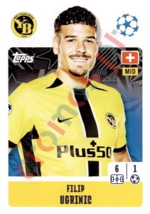 440 Filip Ugrinić – UEFA Champions League 2024-2025 Topps