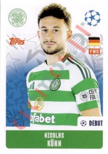144 Nicolas Kühn – UEFA Champions League 2024-2025 Topps