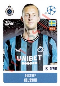 159 Gustaf Nilsson – UEFA Champions League 2024-2025 Topps