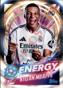 521 Kylian Mbappé (Real Madrid CF) – UEFA Champions League 2024-2025 Topps