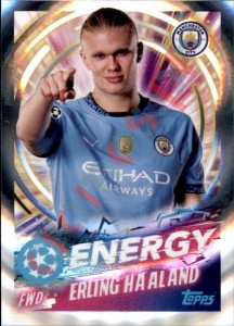 523 Erling Haaland (Manchester City) – UEFA Champions League 2024-2025 Topps