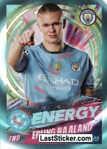 523a Erling Haaland (Manchester City) – UEFA Champions League 2024-2025 Topps