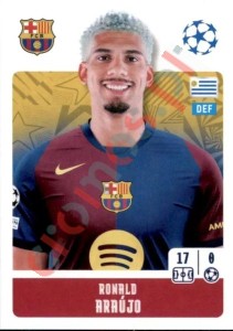 162 Ronald Araújo – UEFA Champions League 2024-2025 Topps
