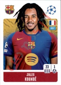 163 Jules Koundé – UEFA Champions League 2024-2025 Topps