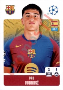 164 Pau Cubarsí – UEFA Champions League 2024-2025 Topps