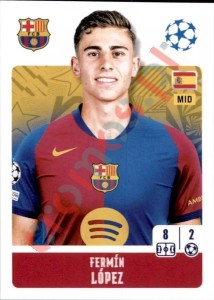 166 Fermín López – UEFA Champions League 2024-2025 Topps