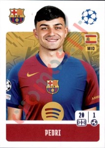 167 Pedri – UEFA Champions League 2024-2025 Topps