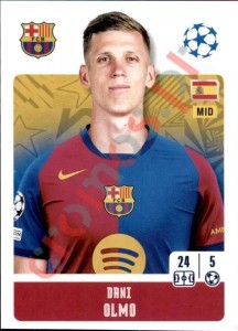 169 Dani Olmo – UEFA Champions League 2024-2025 Topps