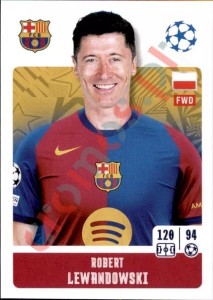 171 Robert Lewandowski – UEFA Champions League 2024-2025 Topps