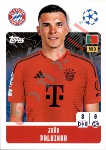 177 João Palhinha – UEFA Champions League 2024-2025 Topps
