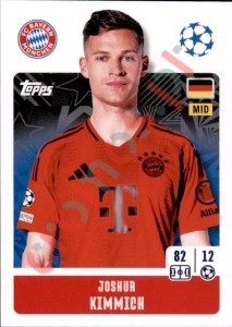 178 Joshua Kimmich – UEFA Champions League 2024-2025 Topps