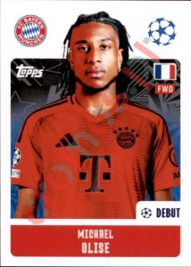 181 Michael Olise – UEFA Champions League 2024-2025 Topps
