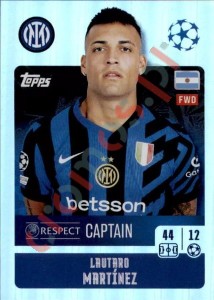 185 Lautaro Martínez – UEFA Champions League 2024-2025 Topps