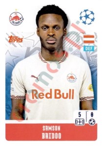 445 Samson Baidoo – UEFA Champions League 2024-2025 Topps