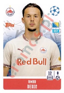 446 Amar Dedić – UEFA Champions League 2024-2025 Topps