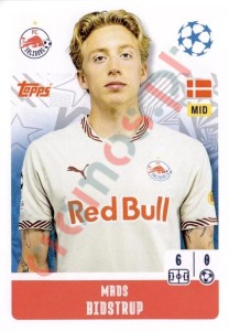 449 Mads Bidstrup – UEFA Champions League 2024-2025 Topps